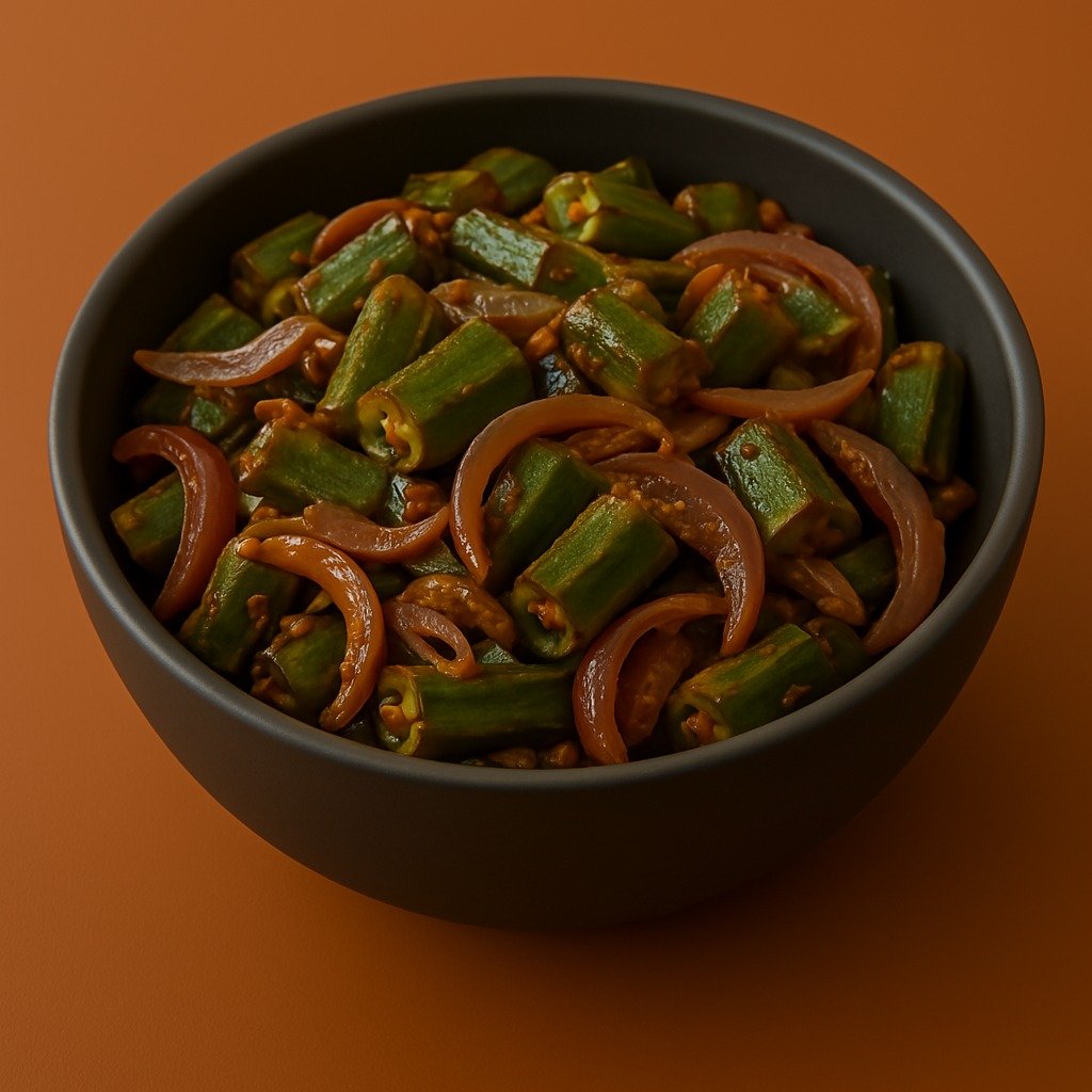 Bhindi do pyaza
