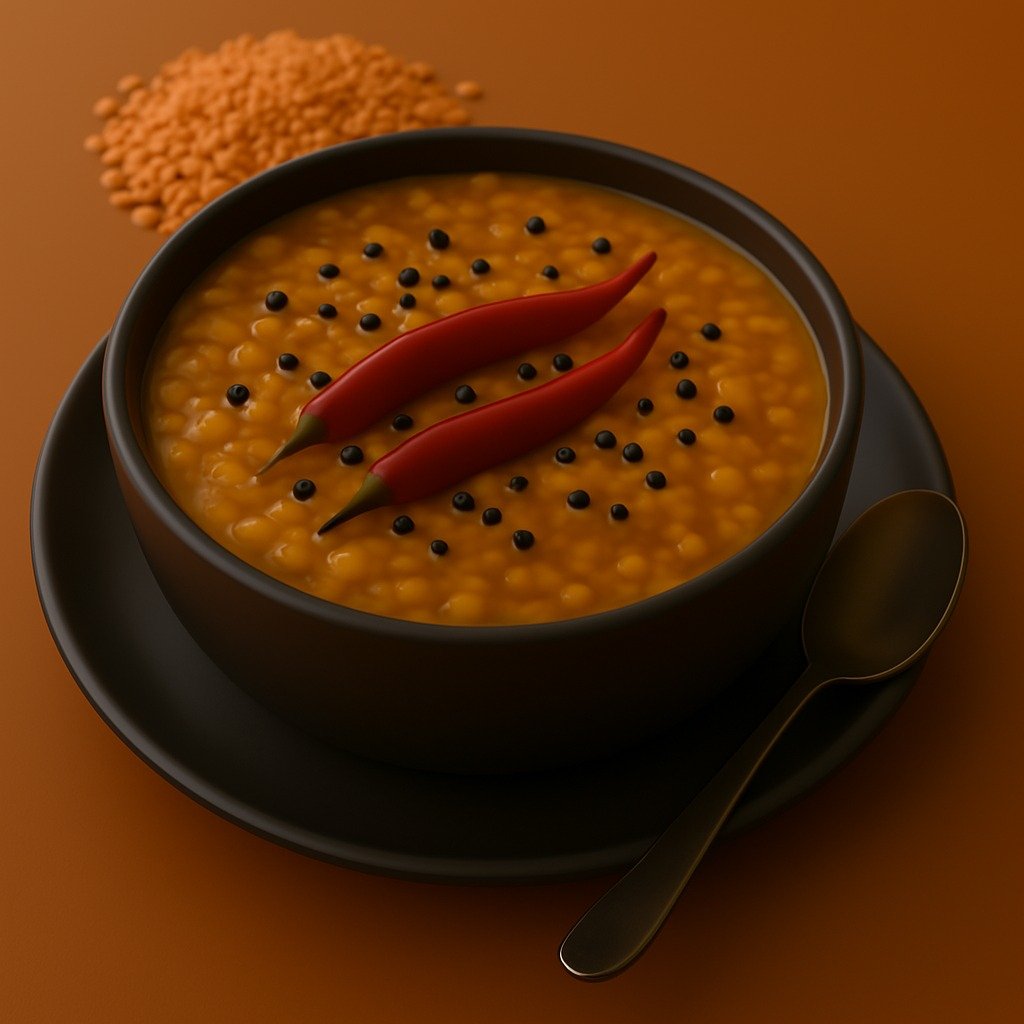 Sabut Masoor dal